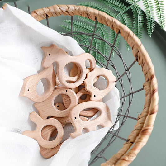 Baby Natural Wood Teething Toy