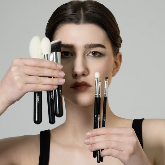 Complete Professional Make Up Brush Set with Goat Hair